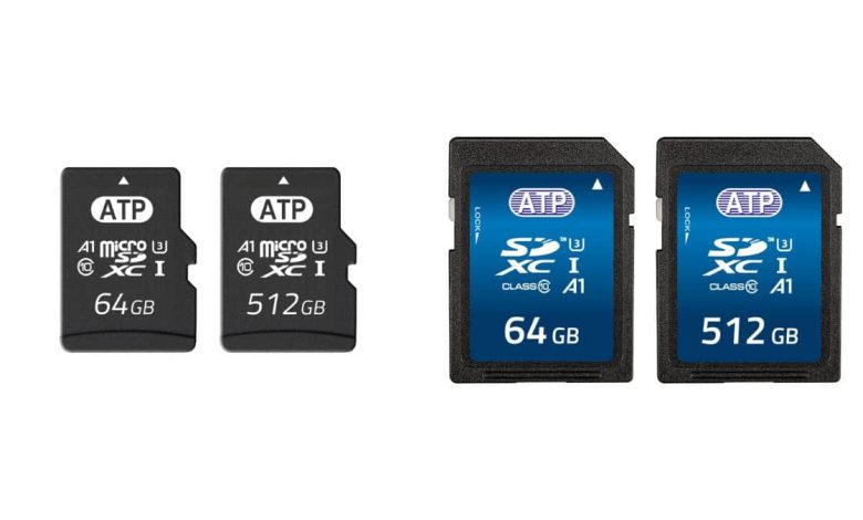 ATP تستهدف الذكاء الاصطناعي بسلسلة بطاقات الذاكرة SD و microSD